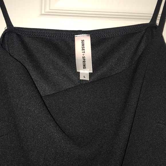 Sunset & Spring Ruffle Hem Bodycon Dress - Picture 3 of 5